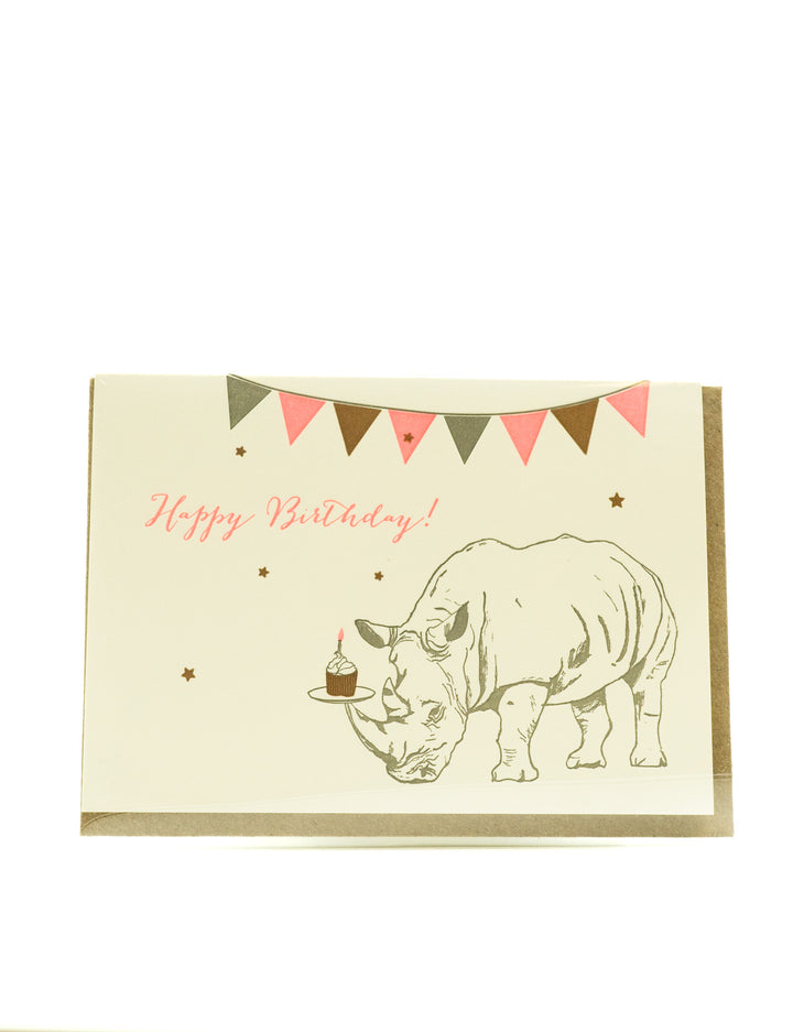 HBD Cupcake from Sweet Rhino Card by Lark Press