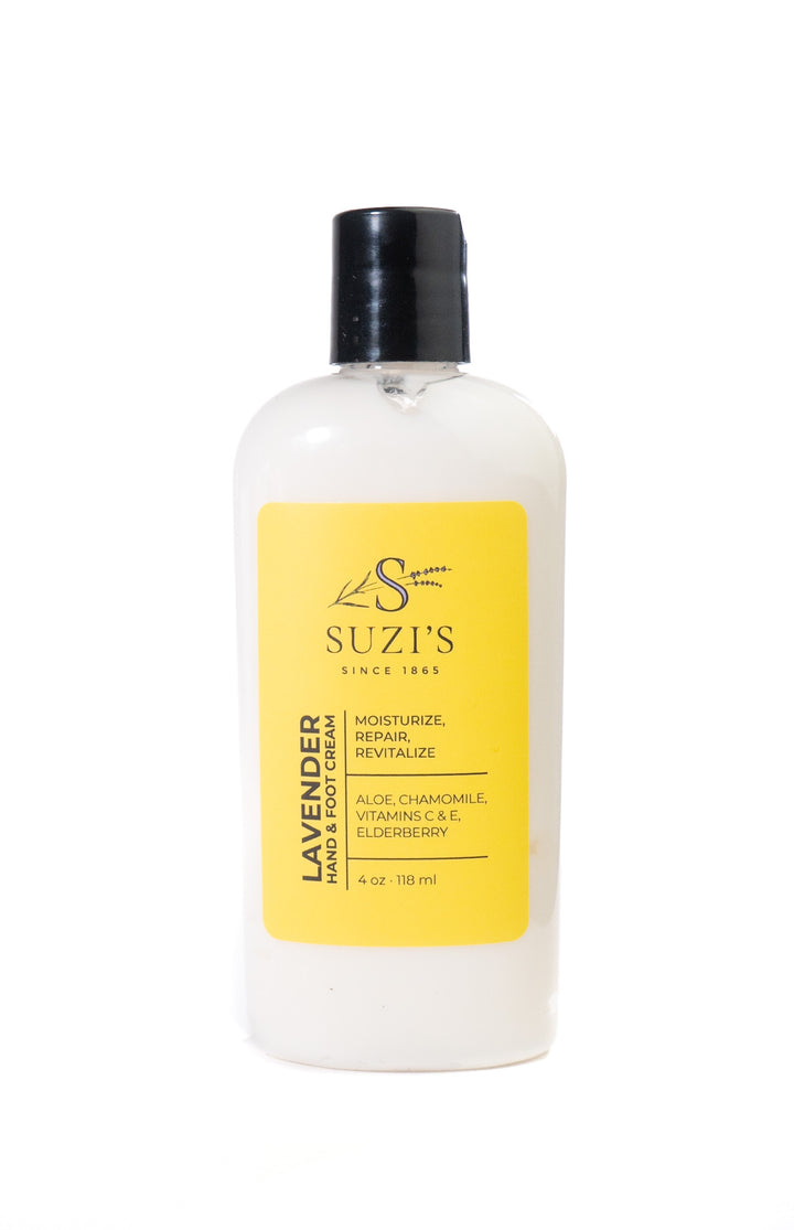 Hand & Foot Therapy Lotion 4oz by Suzi's Lavender