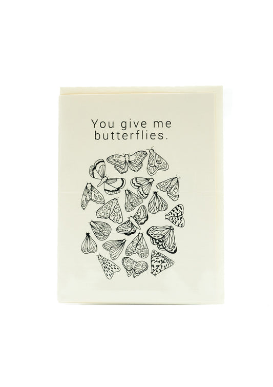 You Give Me Butterflies Card by Sunshine Studios