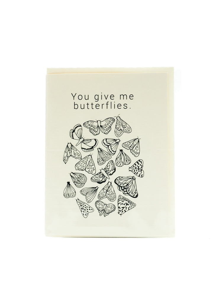 You Give Me Butterflies Card by Sunshine Studios