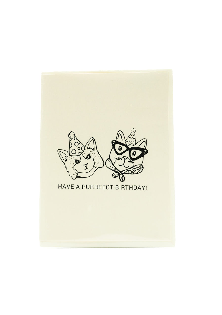 Purfect Birthday Card by Sunshine Studios