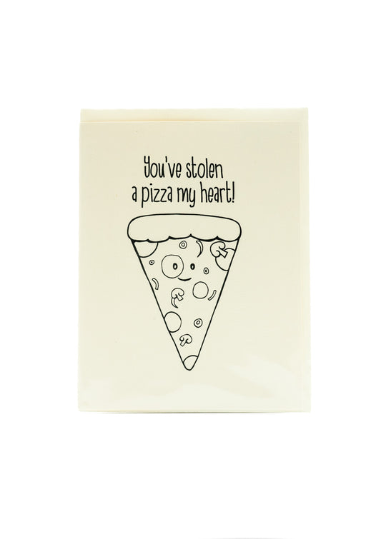 You've Stolen a Pizza My Heart Card by Sunshine Studios