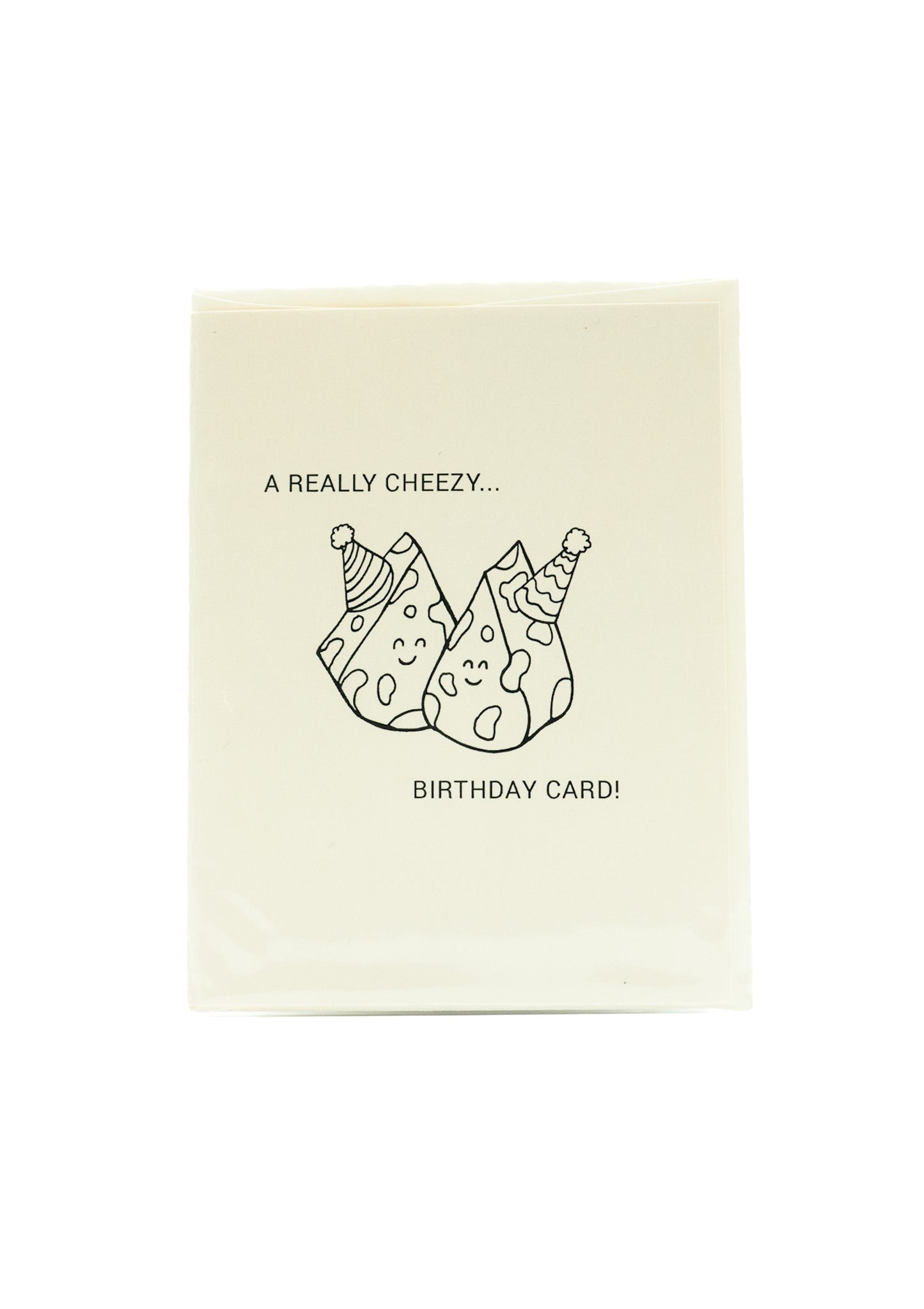 Cheezy Birthday Card by Sunshine Studios