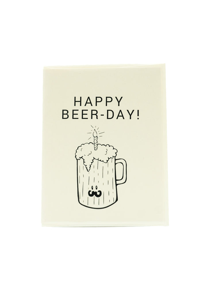 Happy Beer Day Card by Sunshine Studios