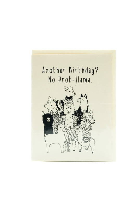 Another Birthday? No Probllama Card by Sunshine Studios