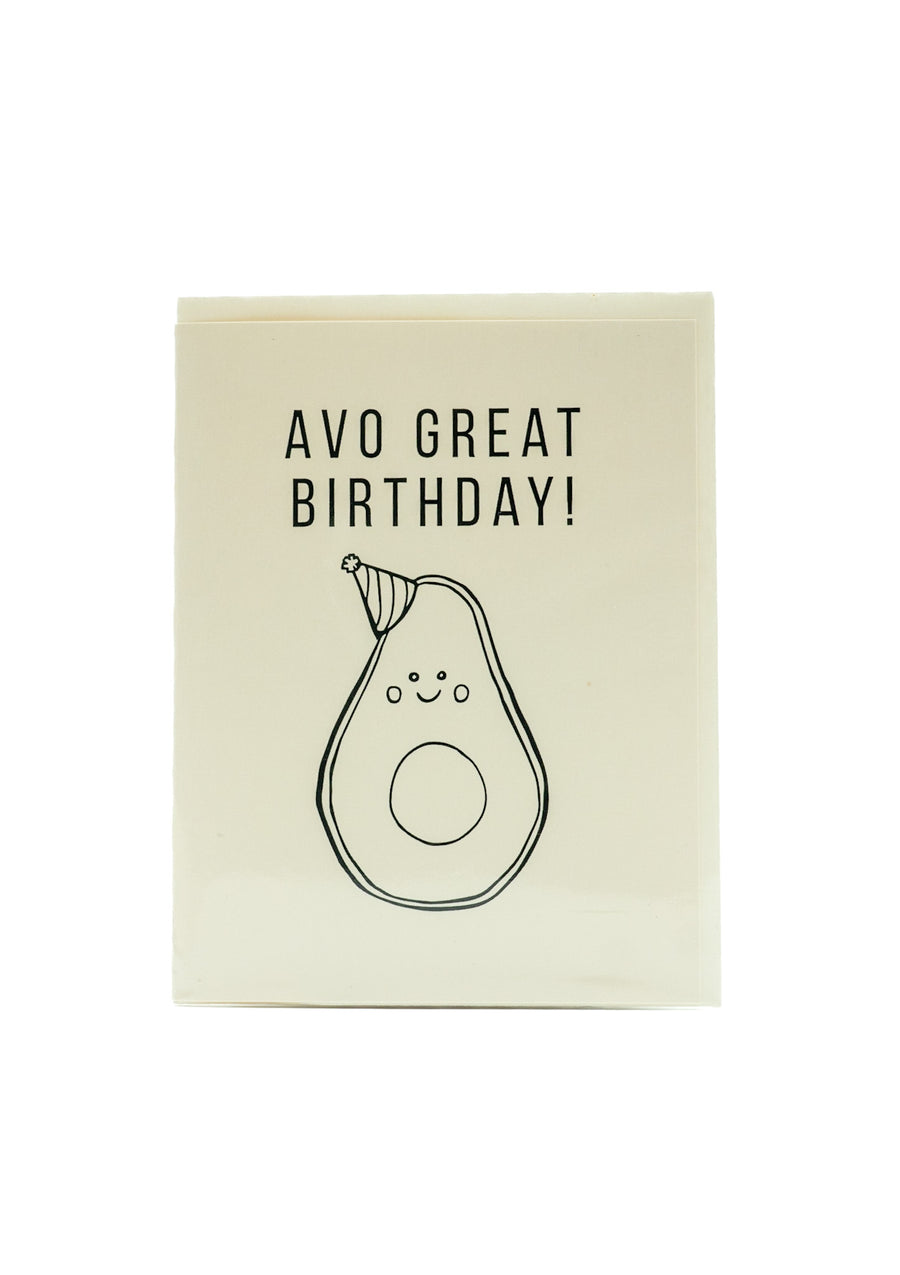 Avo Great Birthday Card by Sunshine Studios