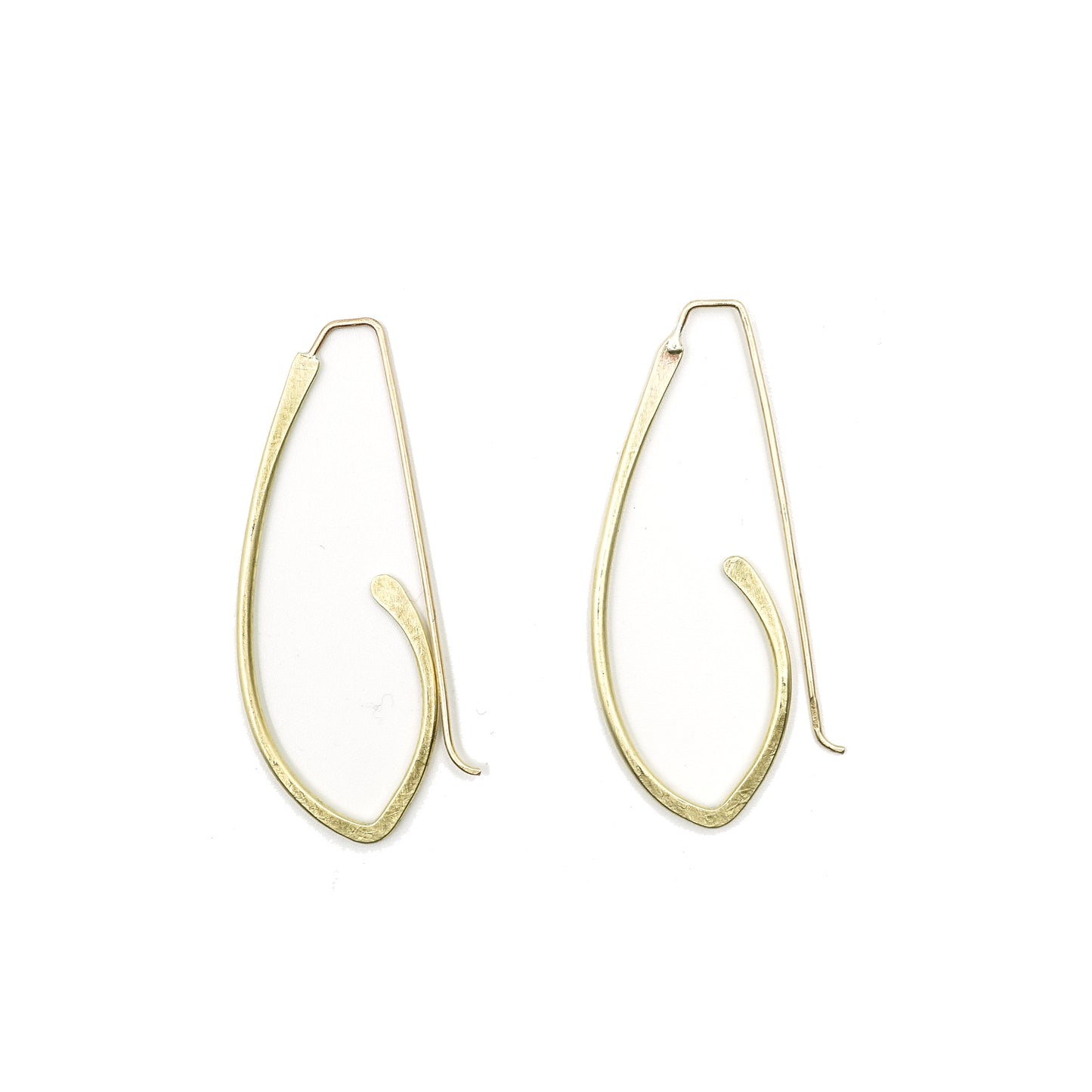 Made in Portland Brass Earrings