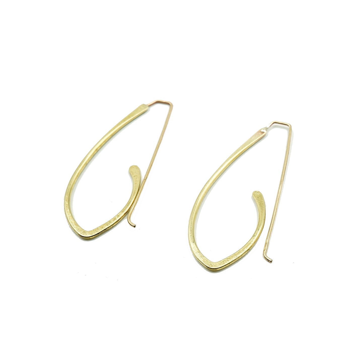 Made in Portland Brass Earrings