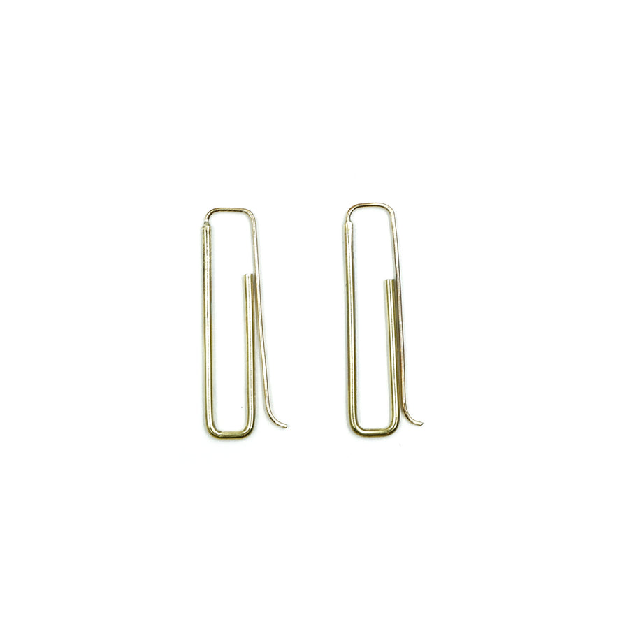 Brass Emmy Earrings