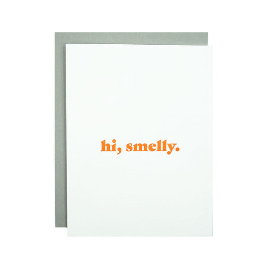 Hi Smelly Card by MadeHere