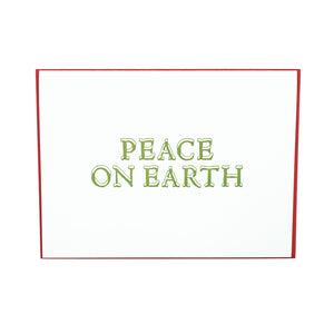 Peace on Earth Holiday Card Boxed Set by MadeHere PDX