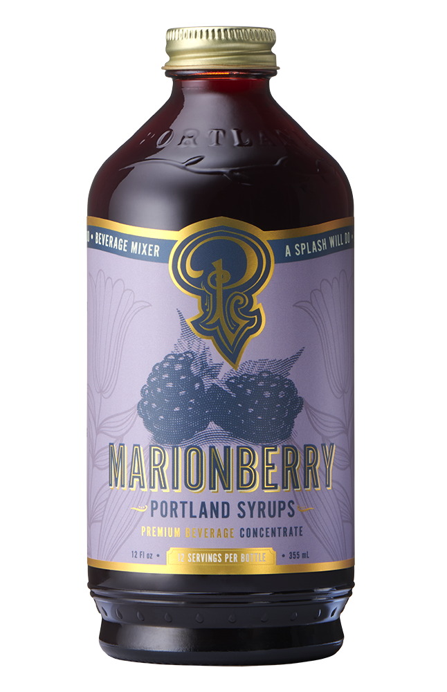 12oz Syrup Bottle by Portland Soda Works