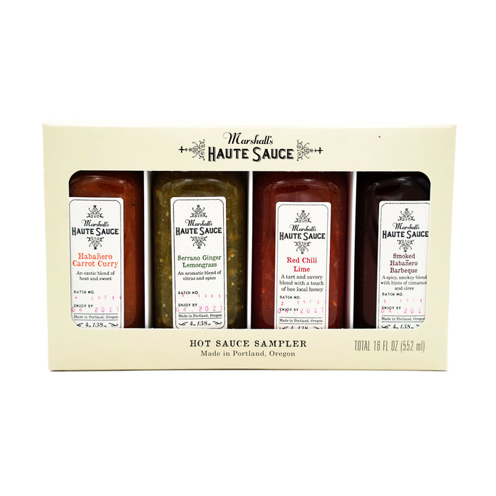 Hot Sauce Sampler Pack by Marshall's Haute Sauce
