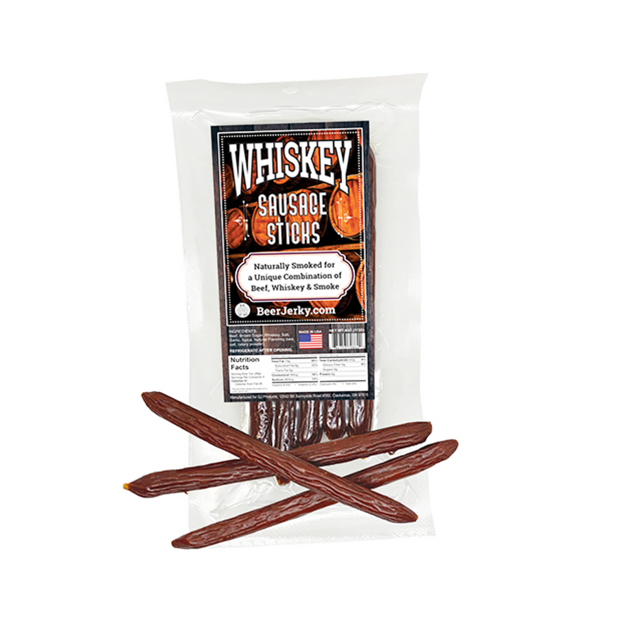 Whiskey Sausage Sticks by Northwest Bierhaus Jerky