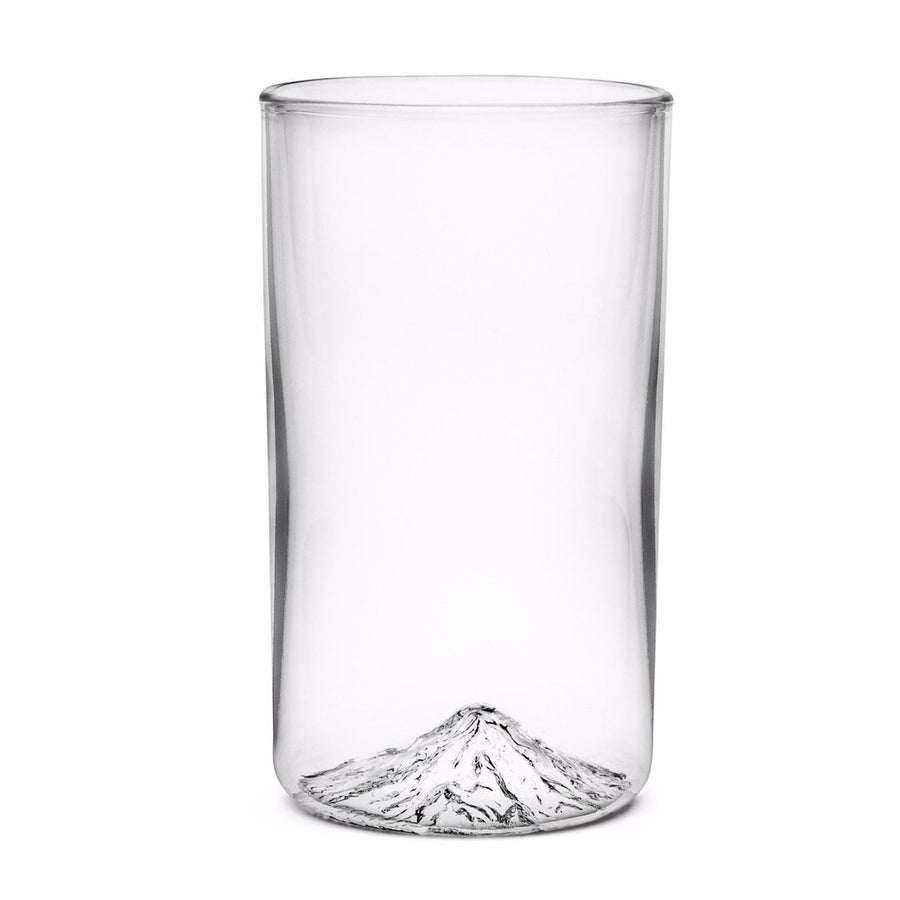 The Longs Peak Pint | Handblown Mountain Beer Glass Made in USA