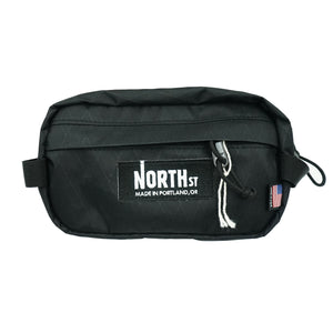 North St. Bags Pioneer 9 Hip Pack Black Xpac