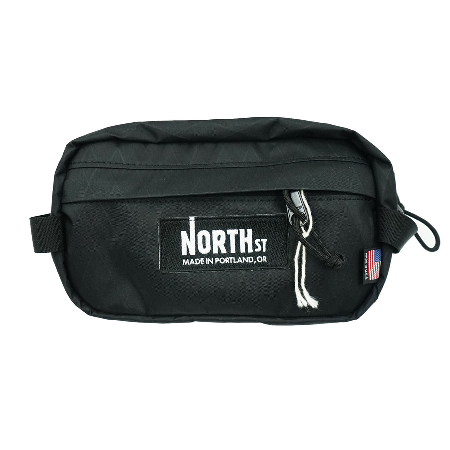 North St. Bags Pioneer 9 Hip Pack Black Xpac