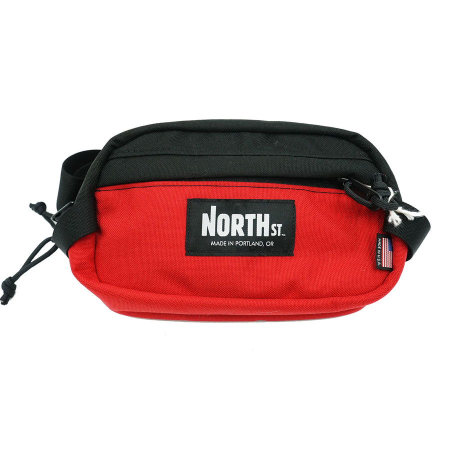 North St. Bags Pioneer 9 Hip Pack Red Black