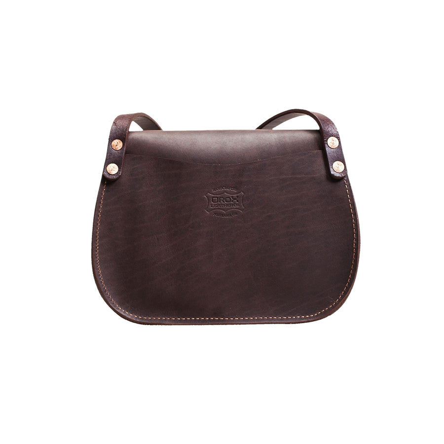 Vintage Hand Made Leather Miniature Saddle Handbag Purse with Strap | eBay