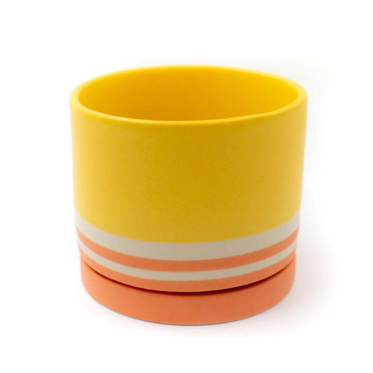Striped Planter by Theresa Arrison