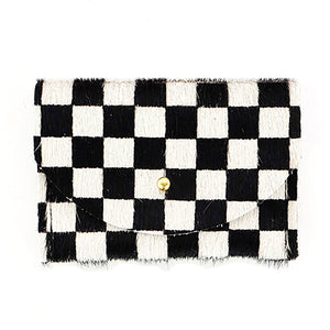 Leather Cardholder Checkered by Primecut