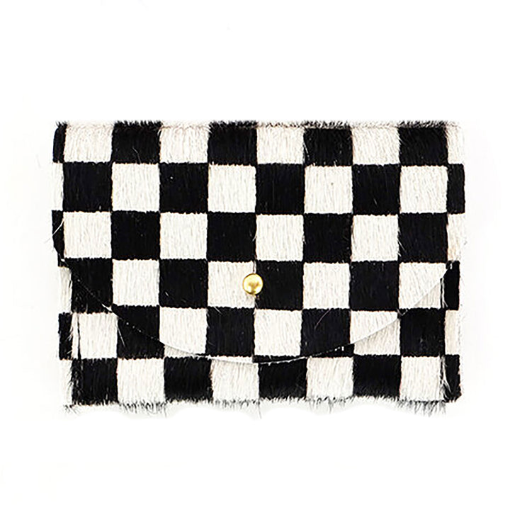 Leather Cardholder Checkered by Primecut
