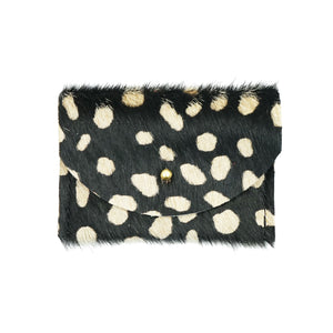 Primecut Leather Cardholder Dark Spotted