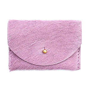 Leather Cardholder Lilac Cowhide by Primecut