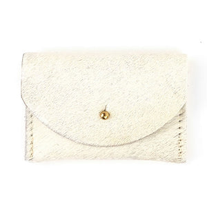 Leather Cardholder by Primecut Natural White