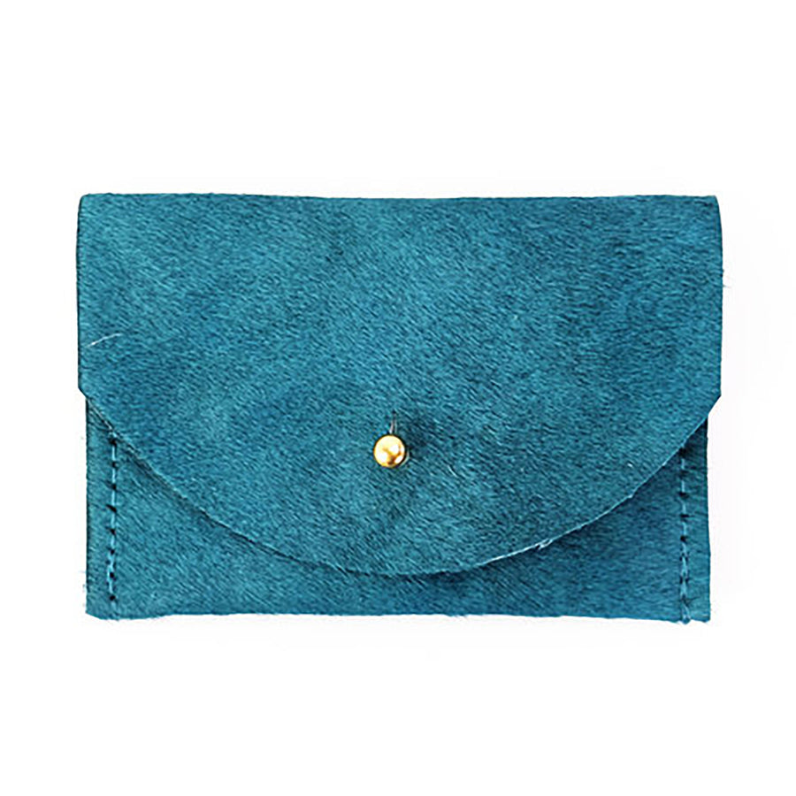 Leather Cardholder Teal by Primecut
