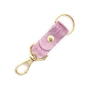 Primecut Leather Keychain Lilac