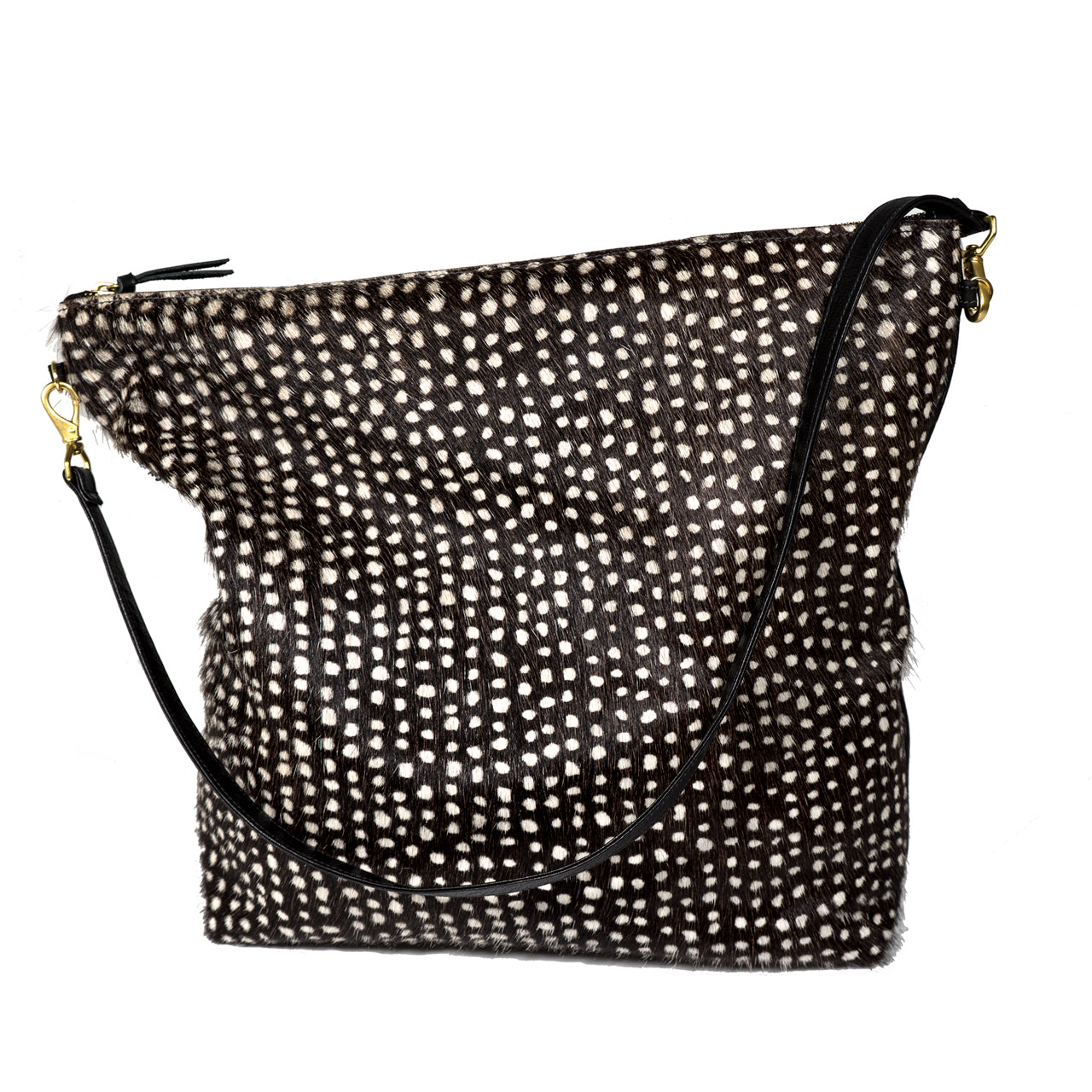 Dots Cowhide Hobo by Primecut