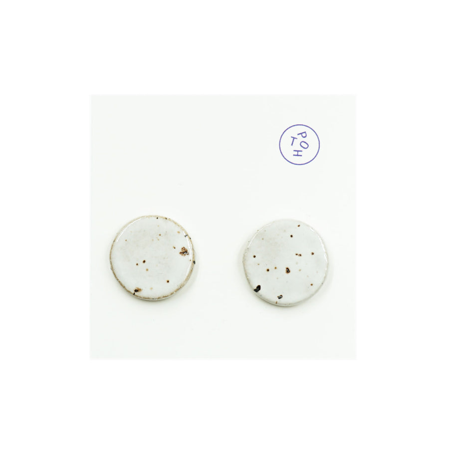 Flat Disc Earrings by The Pursuits of Happiness