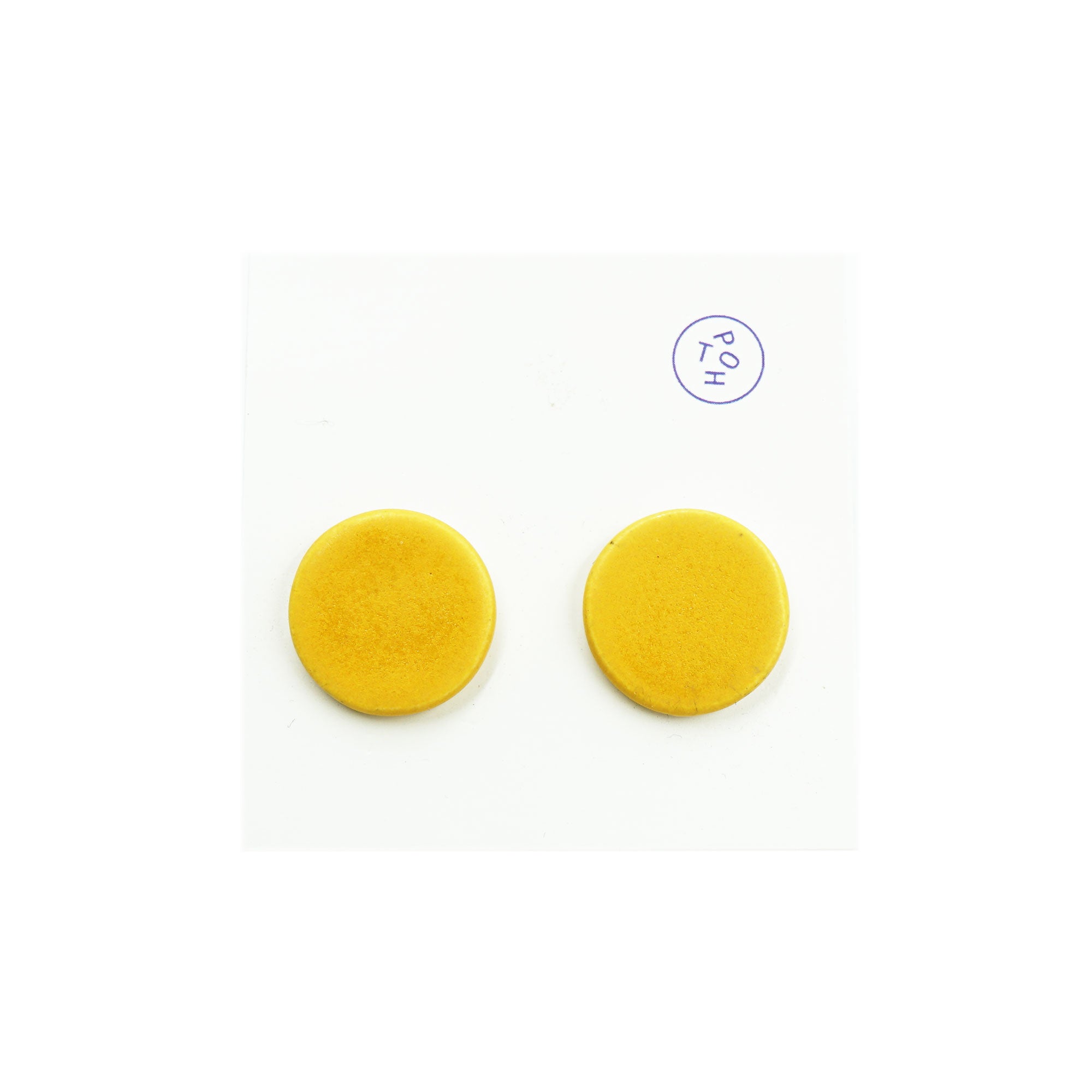 Flat Disc Earrings by The Pursuits of Happiness