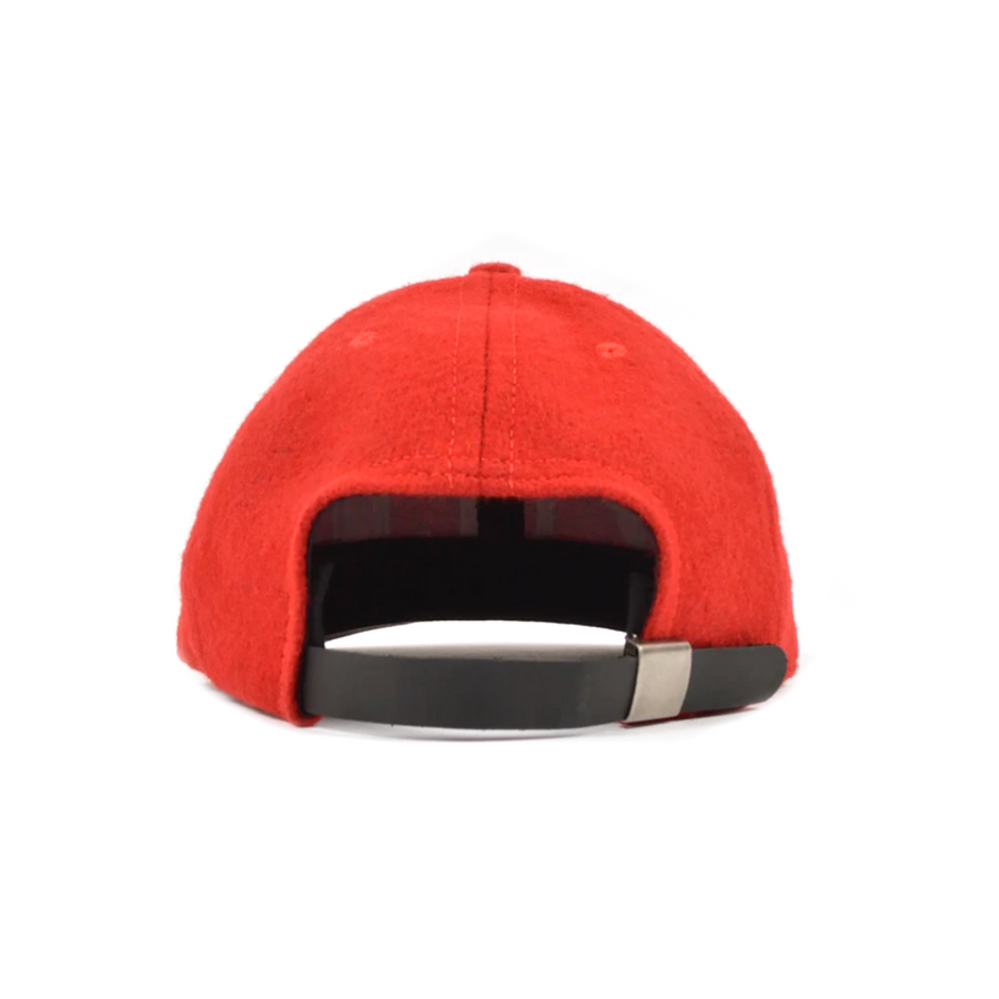 Wool Baseball Hat by Dehen 1920 Red "PTLD"