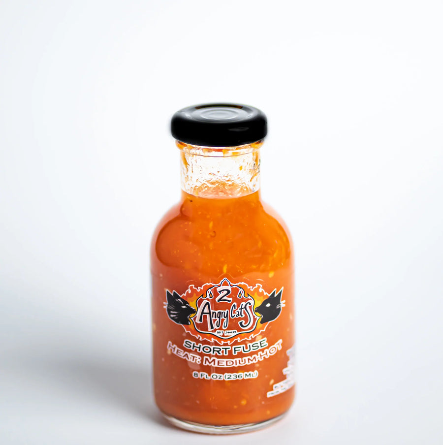 Short Fuse Medium-Hot Sauce by 2 Angry Cats