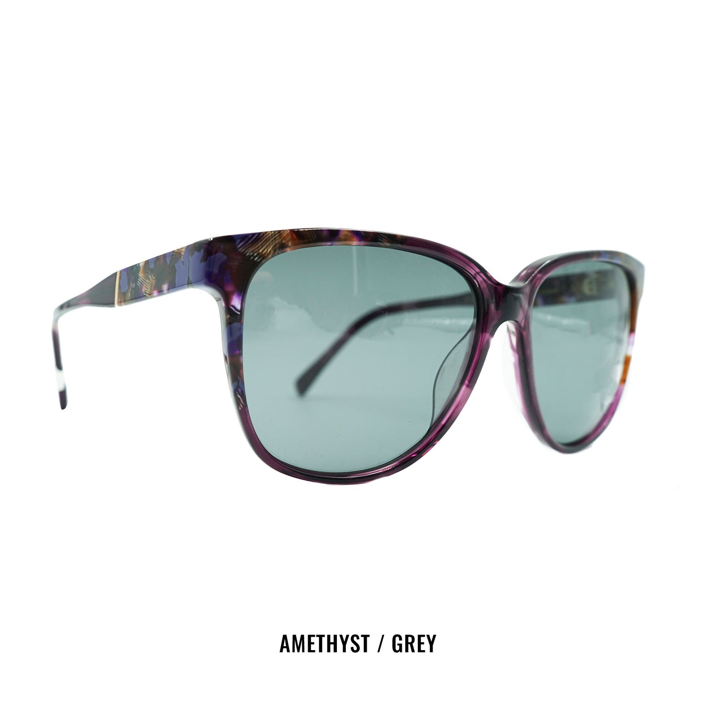 McKenzie Amethyst Acetate Sunglasses by Shwood