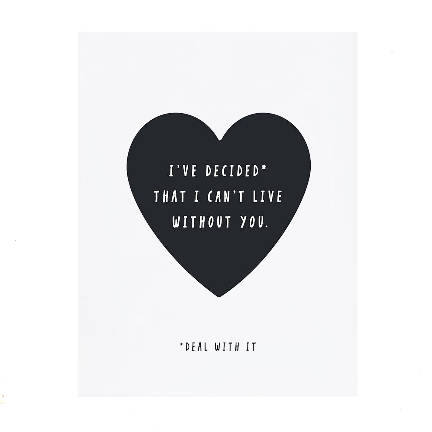 Without You Card by Stefi Mar