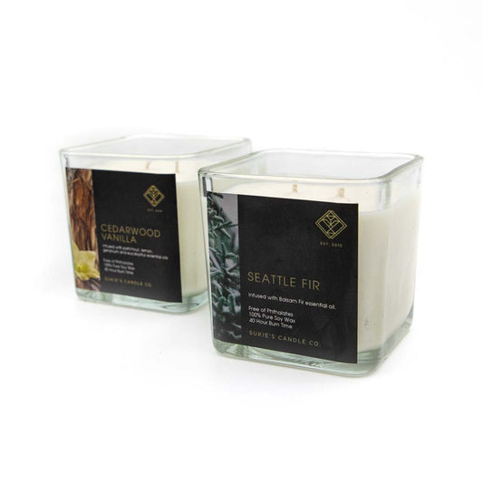 Double Wick Soy Candle by Sukie's Candle Co.