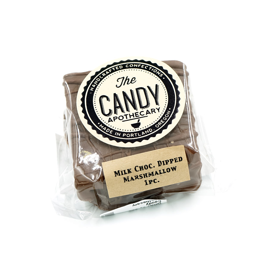 Chocolate Dipped Mallow (Dark) by The Candy Apothecary
