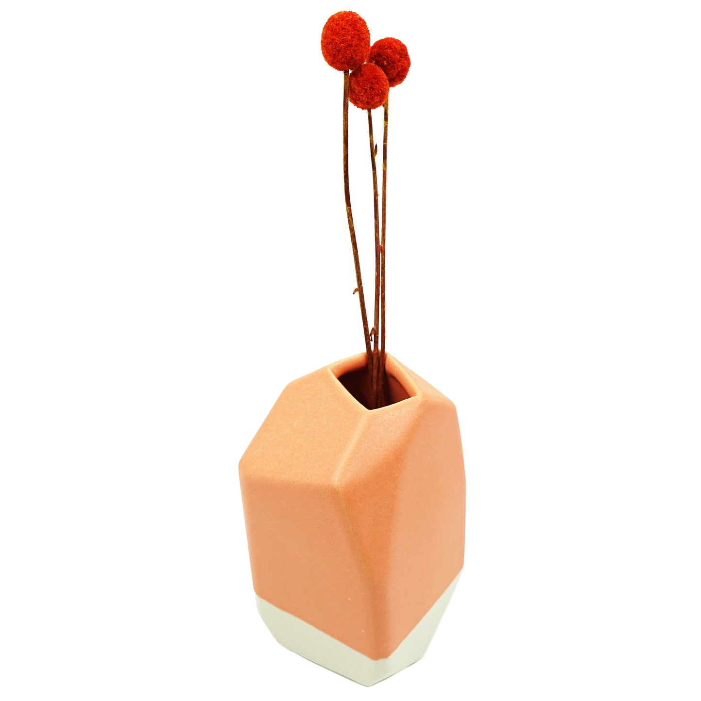 3/4 Dipped Geo Vase by Theresa Arrison