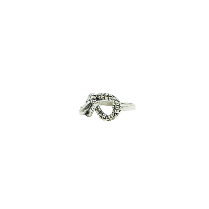 Snake Ring Silver by Tiny Asteroid Jewelry