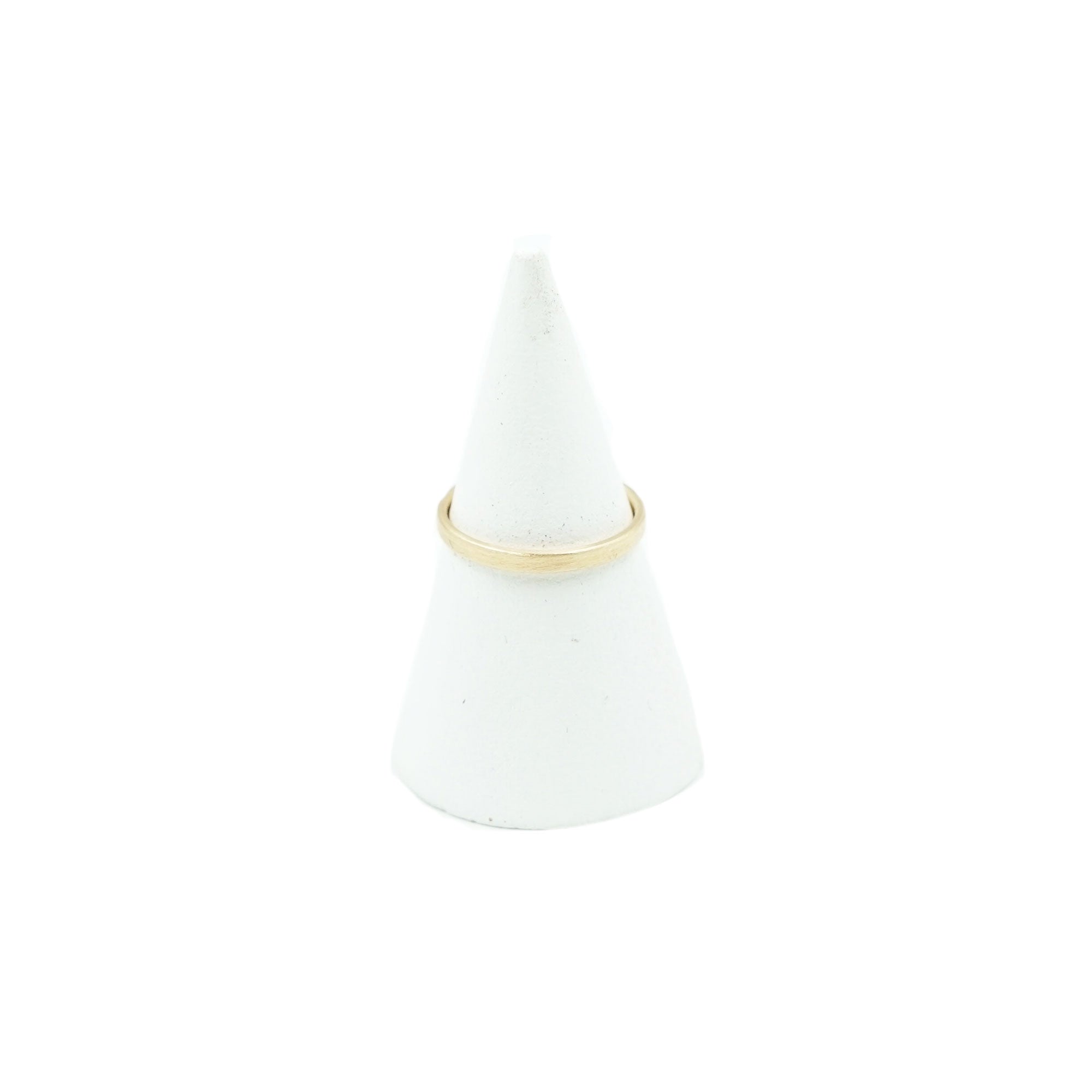 2mm 14k Yellow Gold Band by VK Designs