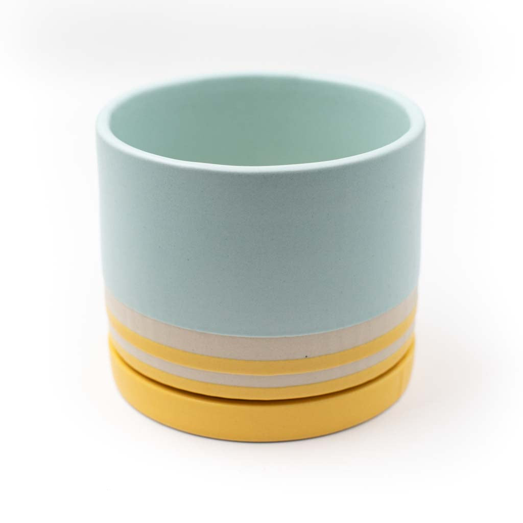 Striped Planter by Theresa Arrison