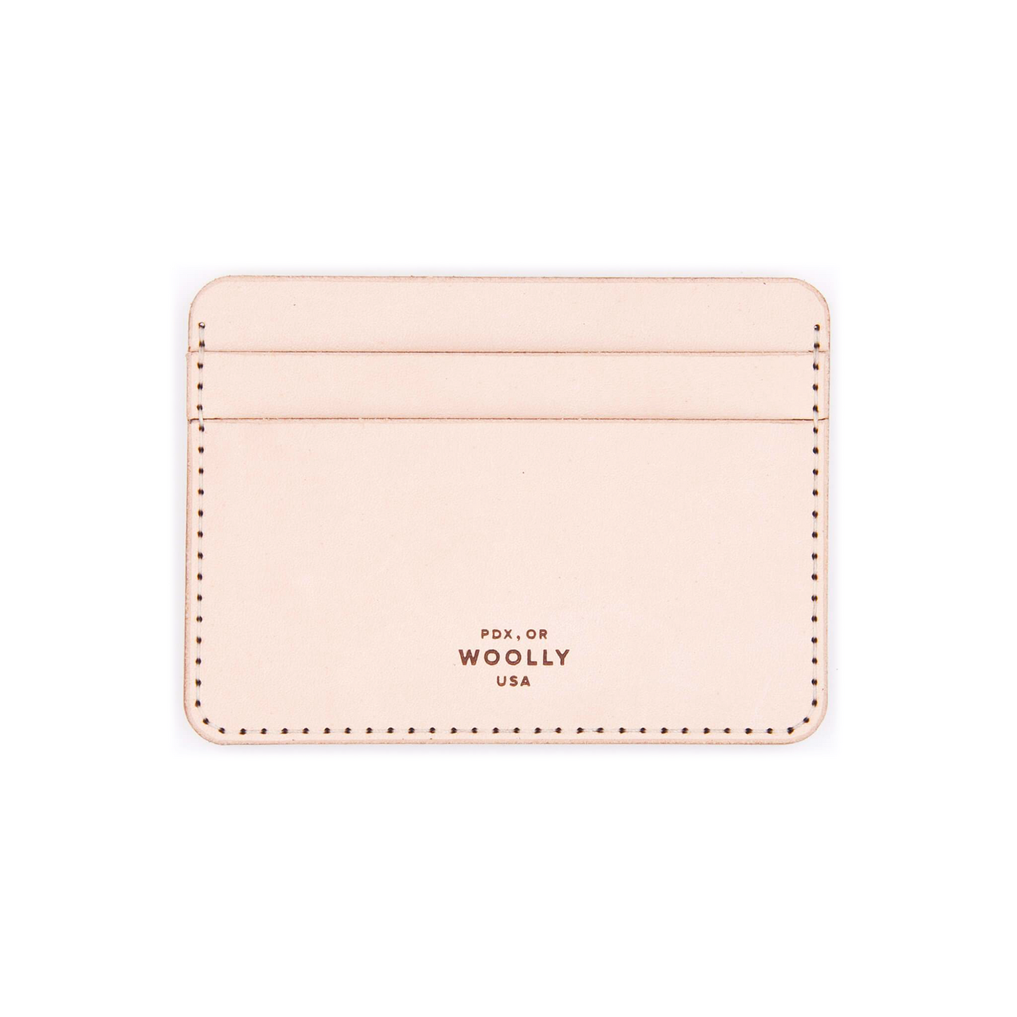 Woolly Half Wallet Natural