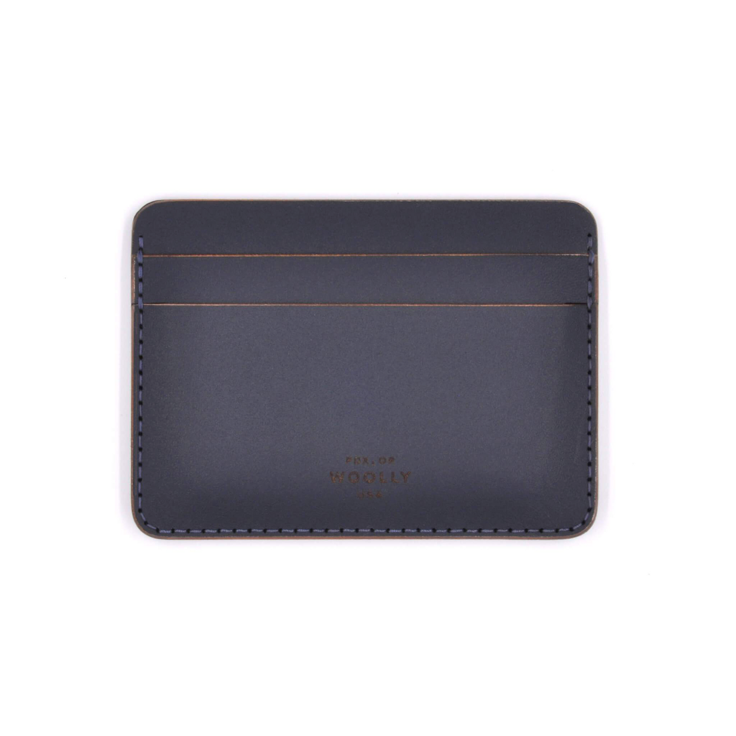 Woolly Half Wallet Navy