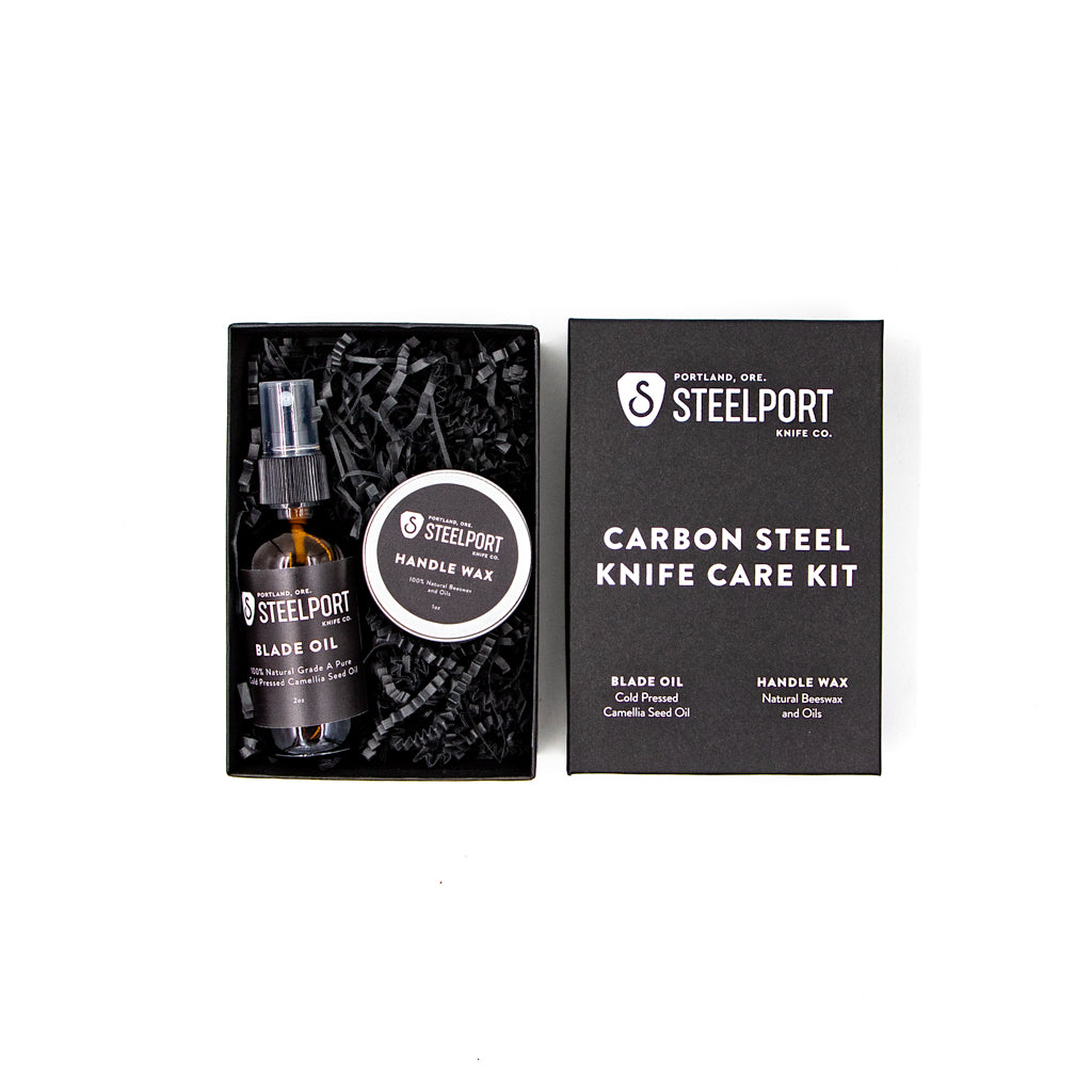Carbon Steel Knife Care Kit by STEELPORT MadeHere