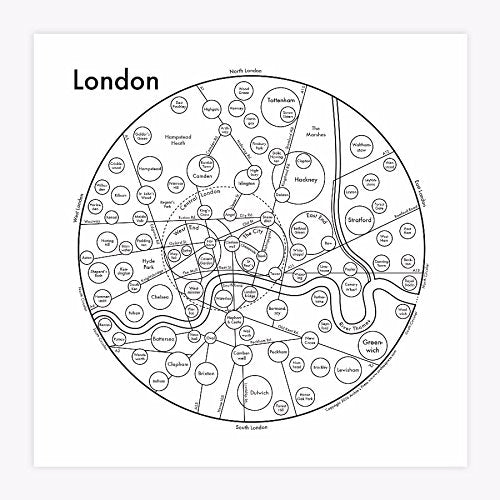 London Map by Archie's Press