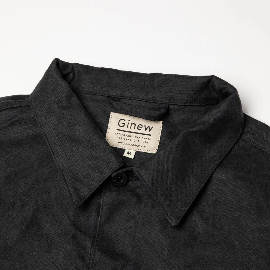 Waxed Rider Black Point Collar by Ginew