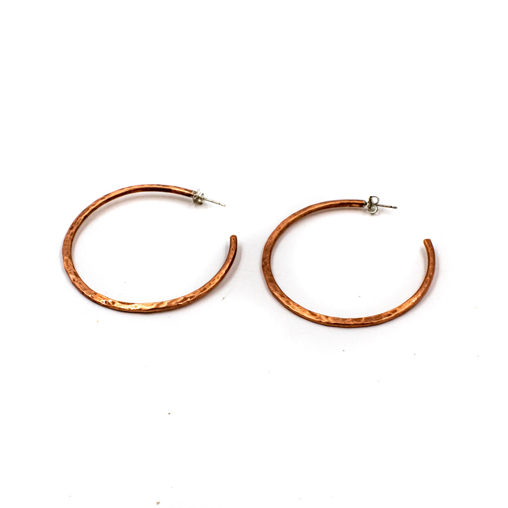 Hammered Hoops by Julie Cooper Designs